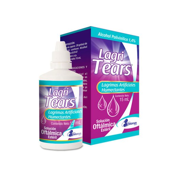 LAGRITEARS (LAGRIMAS ARTIFICIALES HUMECTANTES) frasco 15ml
